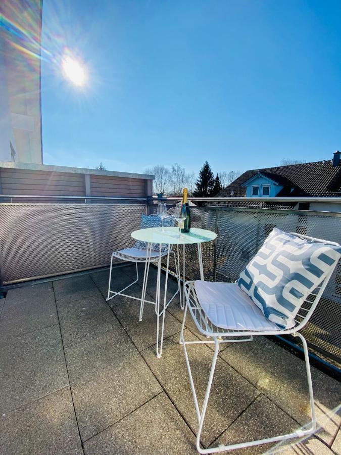 Ferien-Apartment Seewiesen Mit Privatstrand Friedrichshafen Exteriér fotografie