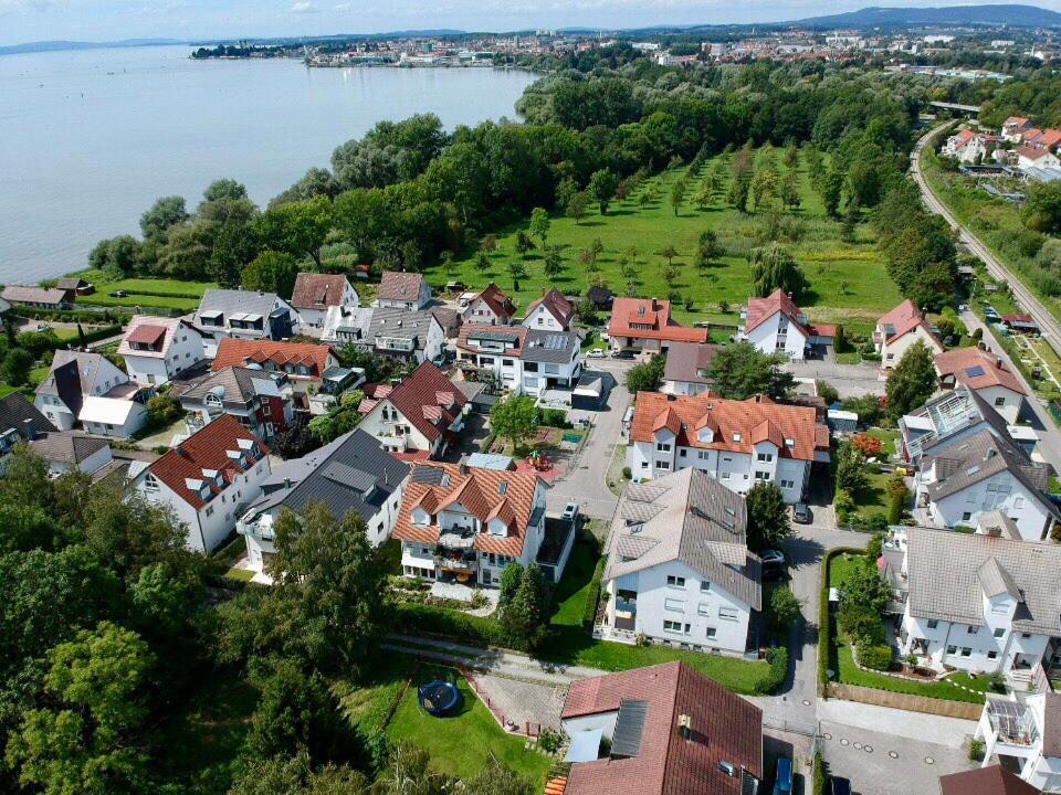 Ferien-Apartment Seewiesen Mit Privatstrand Friedrichshafen Exteriér fotografie