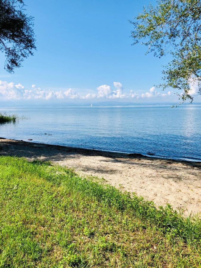 Ferien-Apartment Seewiesen Mit Privatstrand Friedrichshafen Exteriér fotografie